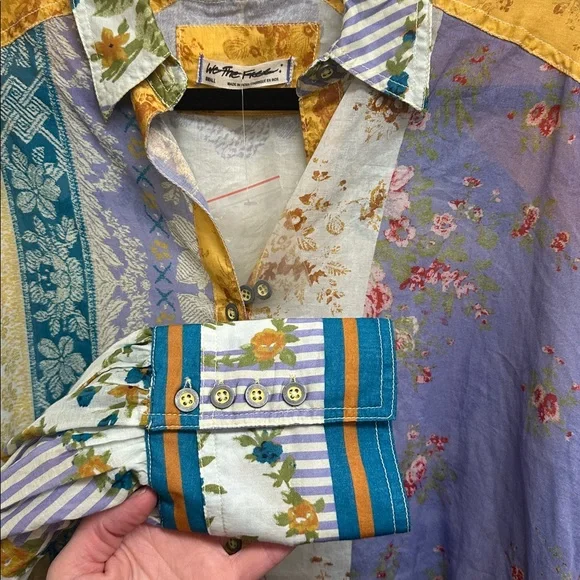 NWOT We The Free Flower Patch Top-Berry Combo - Picture 6 of 6